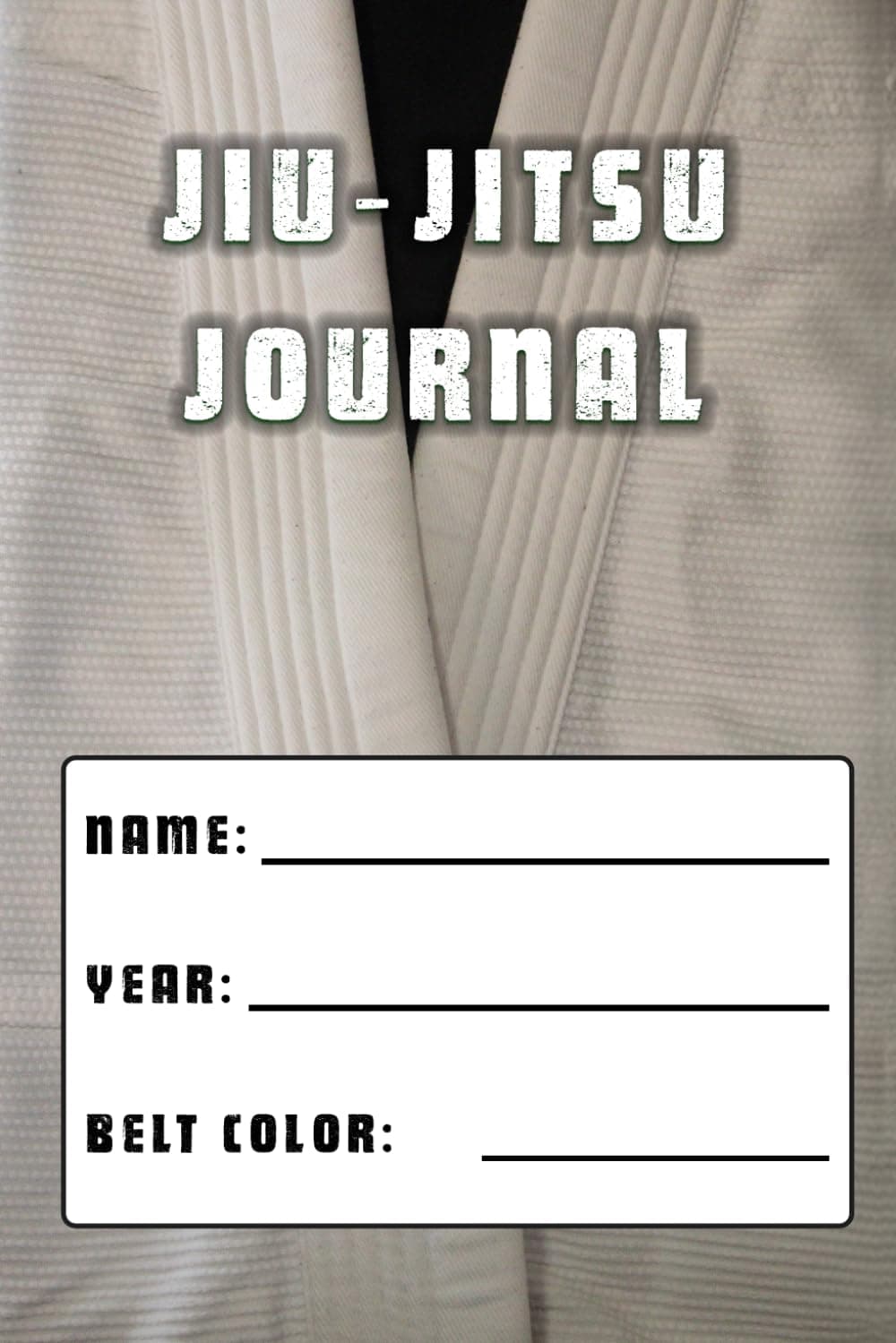 Jiu Jitsu Journal front cover