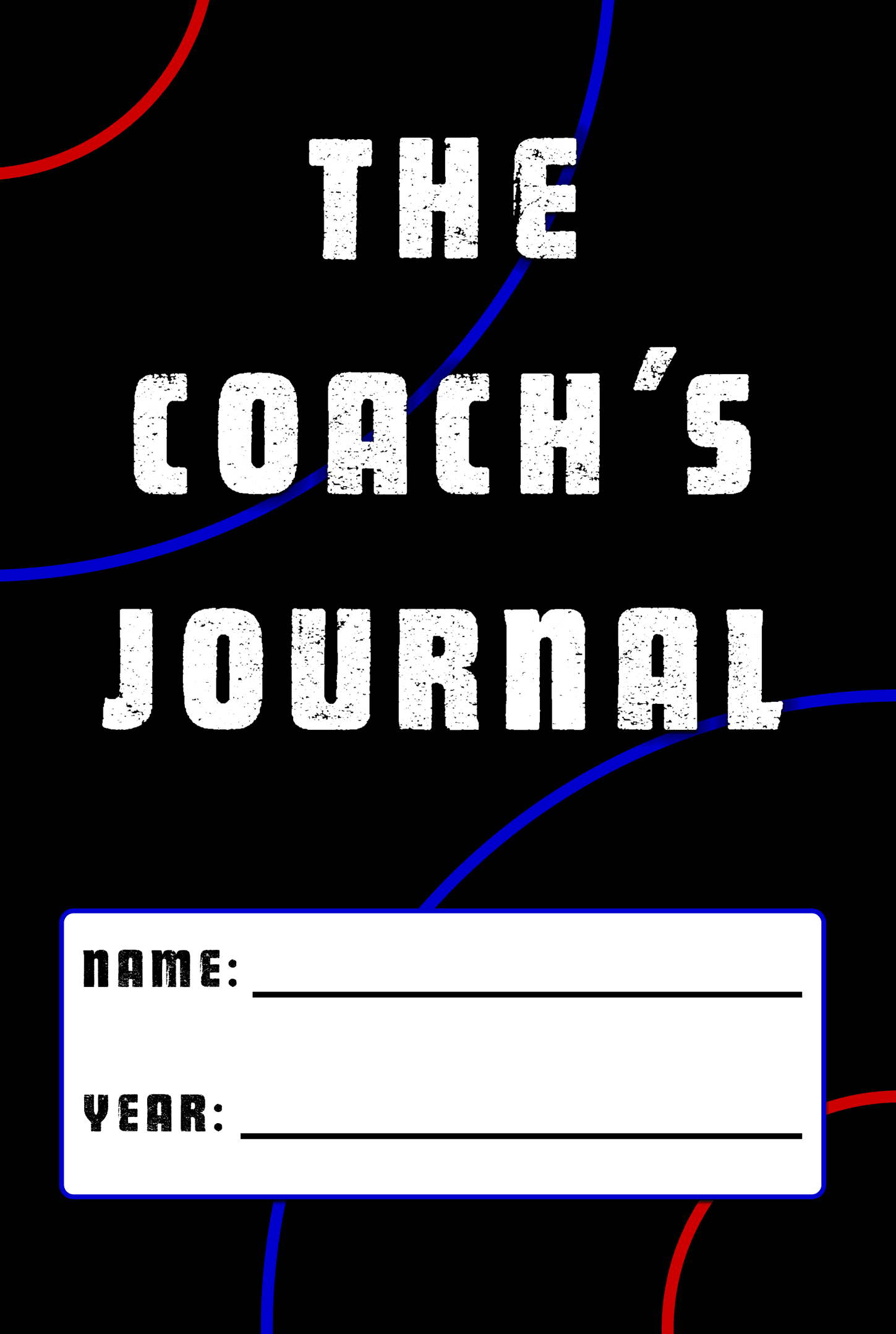 The Coach's Journal front cover
